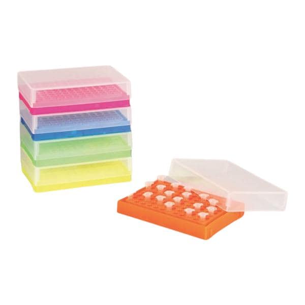 Fisherbrand PCR Rack 96-Well Assorted Colors 5/Pk