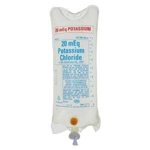 Potassium Chloride Injection Preservative Free Bag 1000mL 12/Package