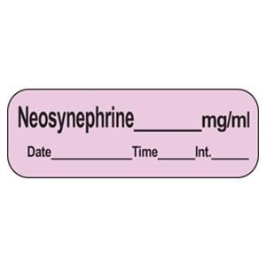 Label Neosynephrine 1.5x.5 Violet 600/Rl 600/Rl