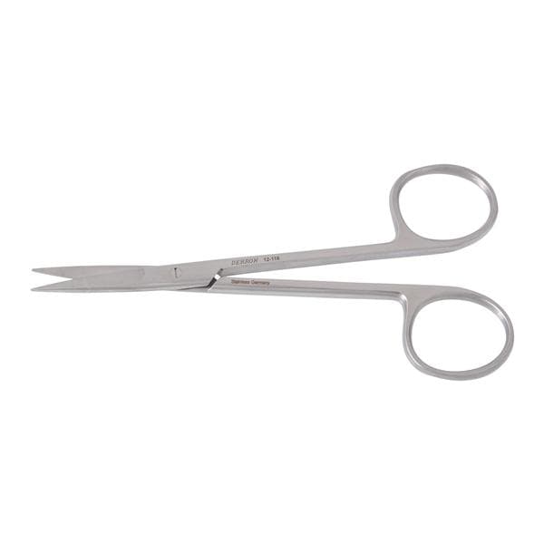 Iris Scissors Straight 4-1/2" Stainless Steel Ea