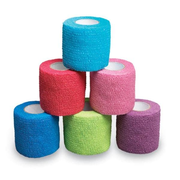 Dema Wrap Bandage Elastic 1"x5yd Colorpack 30Rl/Bx