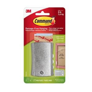 3M Command Damage-Free Picture Hanging Sticky Nail White 1/Pk