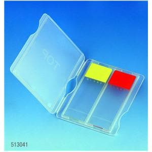 Microscope Slide Mailer Polypropylene 2 Position Snap Lid 100/Bx