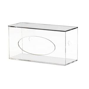 Acrylic Glove Box Holder Single