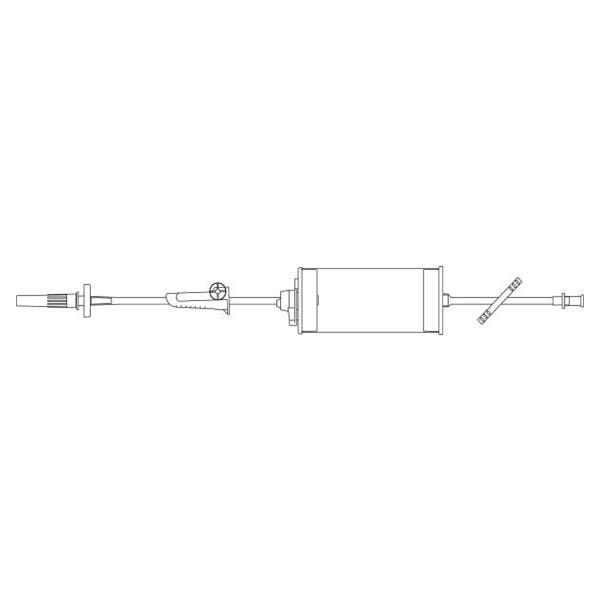 Buretrol IV Solution Set 17" 48/Ca