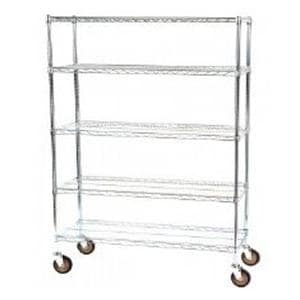 Wire Cart 24x72x76" Caster Base