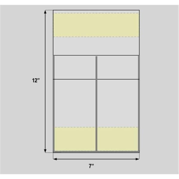 Instrument Pouch 7x12" Ea, 40 EA/CA