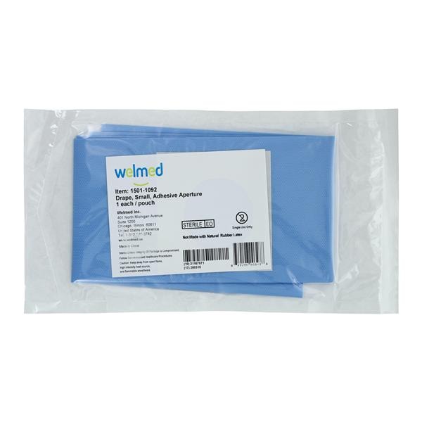 Clearview 22-1/2x26" Sterile Surgical Drape Fenestrated, 100 EA/CA