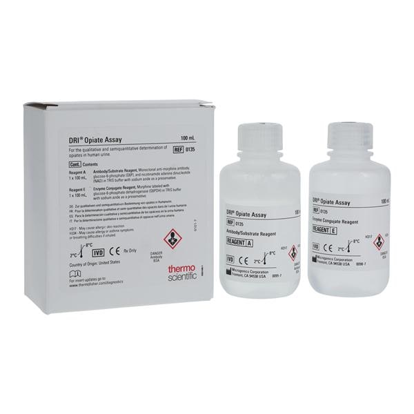 DRI OPI: Opiates Reagent Test Kit 2x100mL Ea