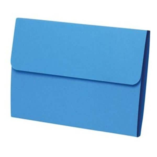 Folder File Economy Rx DblFold Blue 100/Pk 100/Pk