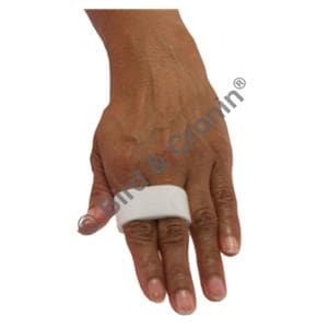 Buddy Protective Splint Finger Size Small Flannel 1/2