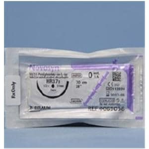 Novosyn Suture 0 27" Polymer Plyglycolic-Lactic Acid Braid HR-37S Undyed 36/Bx