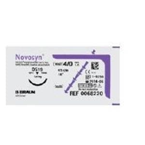 Novosyn Suture 0 36" Polymer Plyglycolic-Lactic Acid Braid HR-37S Undyed 36/Bx