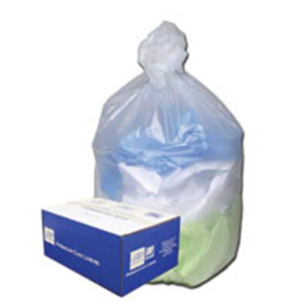 Bag Trash 31-33gal HDPE 11mic Ultra Plus Star Seal Coreless Roll 500/Ca