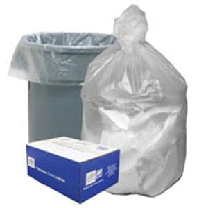 Bg Trash 55-60gal HDPE 14mic Ultr Pl Star Sl 38x60" Clr Coreless Rl 200/Ca