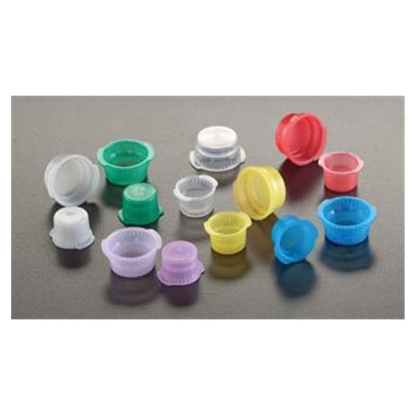 VacuCap Tube Cap Polyethylene Natural 6000/Ca