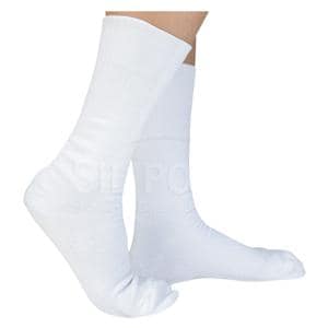 Soft Sock Compression Socks Large US 10-13 White