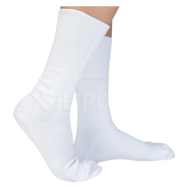 Soft Sock Compression Socks Large US 10-13 White