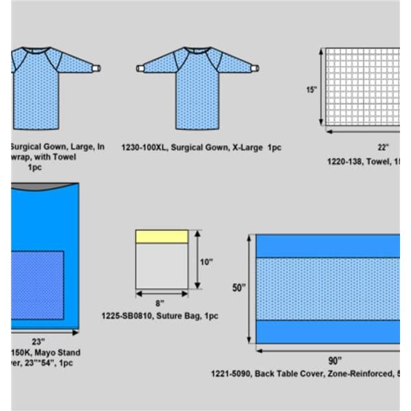 Set-Up Pack, 14 EA/CA