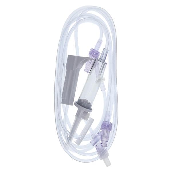 IV Administration Set Needleless 104" 15 Drops/mL Priming Volume 20mL 50/Ca