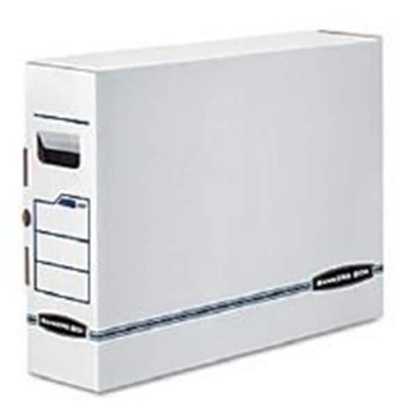 X-Ray Storage Box 15.75 in x 5.25 in x 19.75 in White/Blue 6/Ca