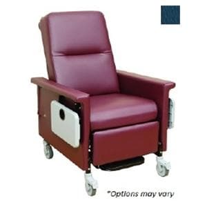 54 Series Transport Recliner 300lb Capacity Colonial Blue Ea