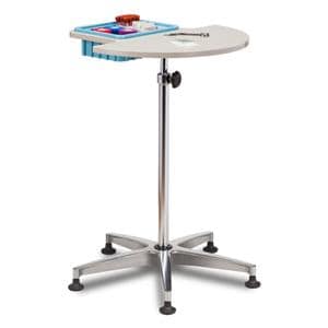 ClintonClean Phlebotomy Stand 22x30-38" Glides