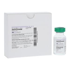 Acetylcysteine Inhalation Solution 10% Vial 10mL 3/Bx