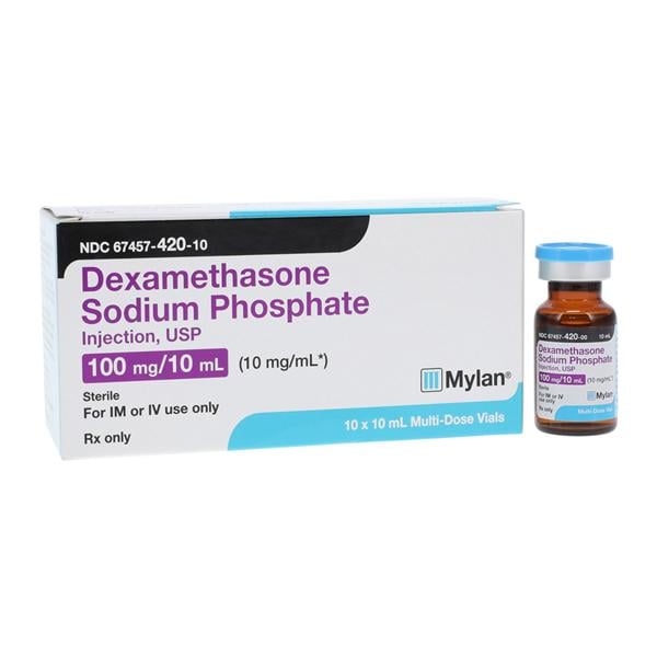 Dexamethasone Sodium Phosphate Injection 10mg/mL 100mg/10ml MDV 1...