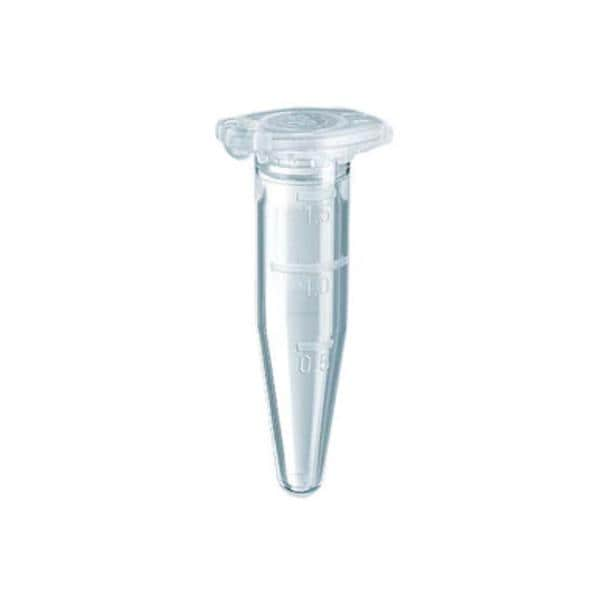 Safe-Lock Microcentrifuge Tube Polypropylene 1.5mL Autoclavable 100/Ca