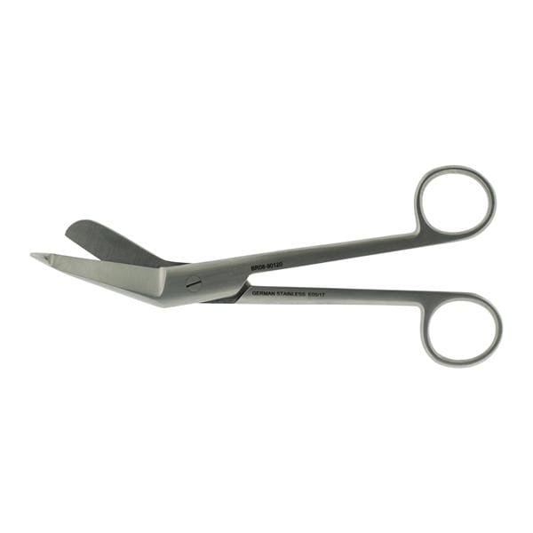 Lister Bandage Scissors Angled 7-1/4" Stainless Steel Non-Sterile Reusable Ea