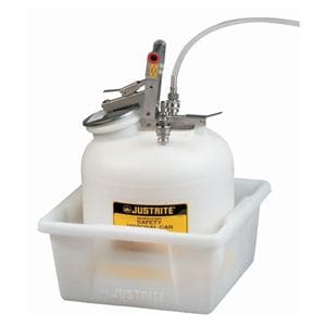 Justrite Spill Basin Polyethylene 5gal Ea