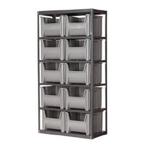 Stak-N-Store Bin Mix Shelving Unit Steel Ea