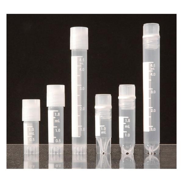 Fisherbrand Cryogenic Vial Polypropylene 1.2mL Screw Cap 1000/Ca