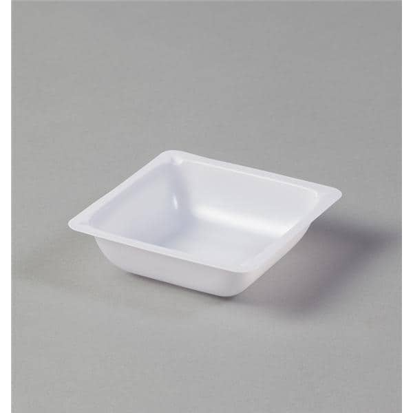 Weighing Boat Polystyrene 3-1/4x3-1/4x3/4" 100/Pk