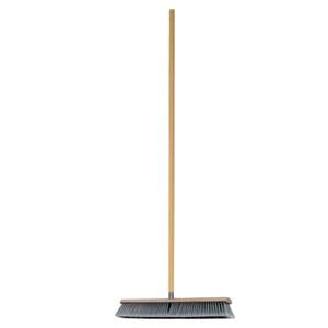 Genuine Joe Floor Sweep And Handle 60" Ea