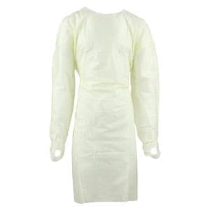 Isolation Gown AAMI Level 2 SMS X-Large Yellow 10/Bg