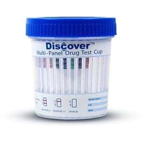 Discover Drug Screen Test Cup CLIA Waived 25/Bx