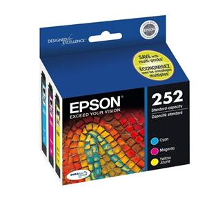 Epson DuraBrite Ultra Cyan/Magenta/Yellow Cartridge 3/Pack 3/Pa