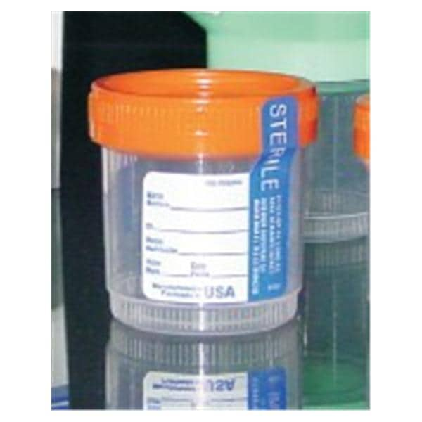 Specimen Cup 90mL Sterile 100/Ca