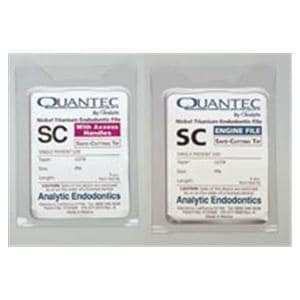 Quantec SC Axxess Rotary File 25 mm Size 15 White 0.02 5/Pk