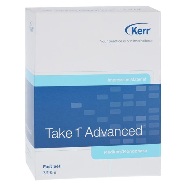 Take 1 Advanced Impression Material Wash Fst Set 50 mL MV Refill 2/Pk