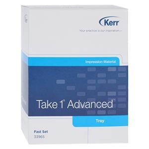 Take 1 Advanced Impression Material Tray Fast Set 50 mL Heavy Body Refill 2/Pk