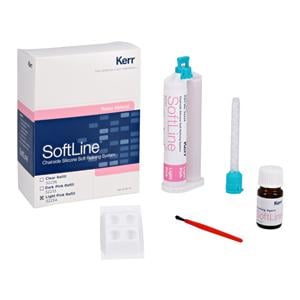 Softline Soft Liner Reline Material Refill Light Pink Ea