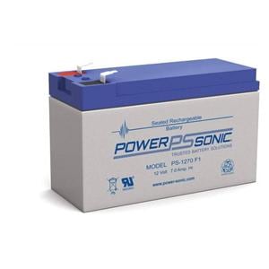 Battery Rechargeable Sealed Lead Acid 12v/7Ah f/EKG Ea Ea