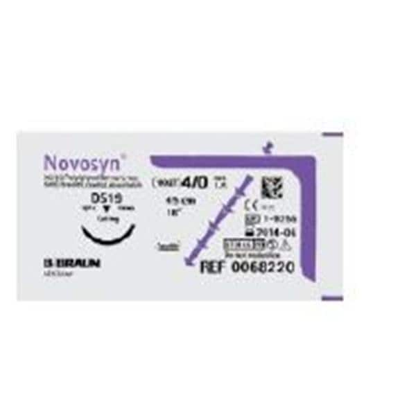 Novosyn Suture 2-0 27" Polymer Plyglycolic-Lactic Acid Braid DSMP19 Undyed 36/Bx