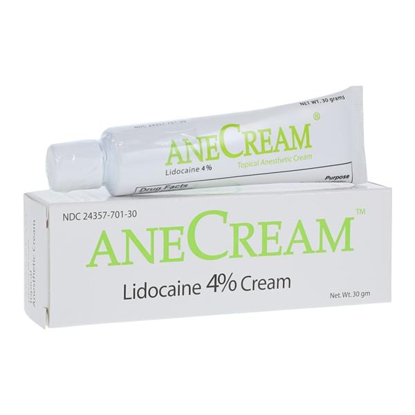 Anecream Cream 4% 30gm/Tb, 24 TB/CA