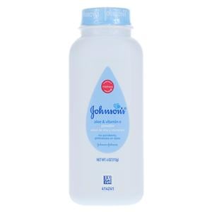 Johnson's Powder Crnstrch/Alo/VitE Bby White Dsp Unsx Hypallrgn 4oz 4oz/Bt