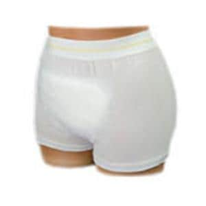 Incontinence Pant Mesh / Polyester / Spandex Large White 100/Ca