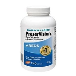 Ocuvite PreserVision Supplement Tablets 240/Bt